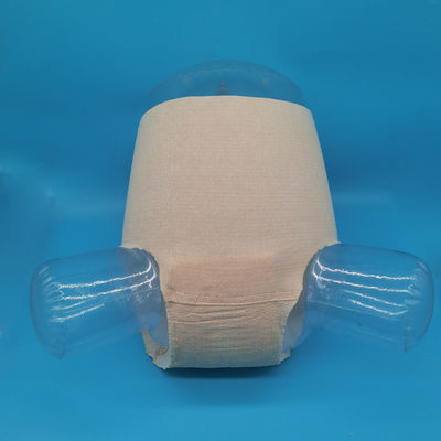 Matériau brut Tissu élastique en spandex en soie pour sous-vêtements jetables Parfait pour les voyages