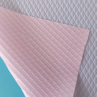 Couche de couche rose en PE Film Prismatique Sanitaire