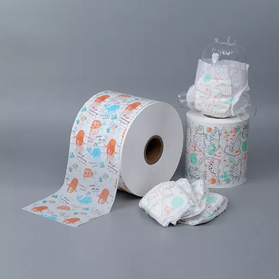 Film de fond de couche de couche polycolore personnalisable Pe film de fond de couche