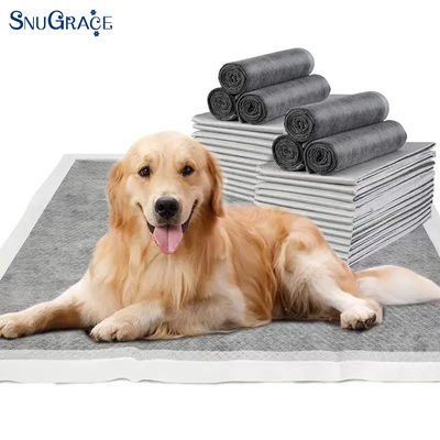 SnuGrace Bamboo Charbon de chauffage pour chiot Pour les chiots de formation Déodorant film composite