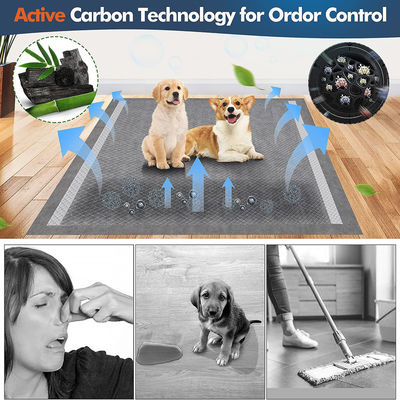 Pâtes jetables pour chiens pour l'entraînement des chiots Matériel Pâtes de poils SAP Tissu PE non tissé