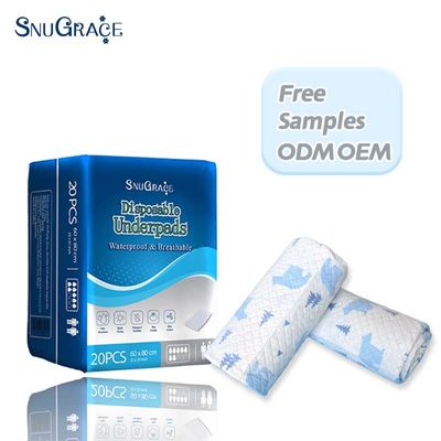 SNUGRACE Design gratuit tampons jetables pour incontinence pour femmes adultes