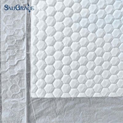 Des serviettes pour incontinence à usage unique imprimées pour adultes et un détecteur anti-fuite à grande quantité