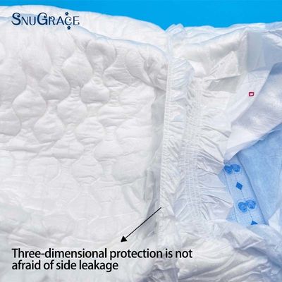 SNUGRACE couches pour adultes ultra épaisses couche de dessus non tissée douce pour l' incontinence des personnes âgées