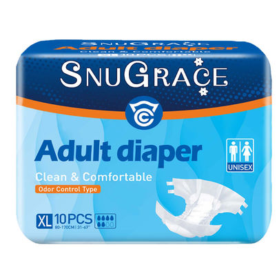 Couches pour adultes à usage unique douces et respirantes pour l' incontinence hospitalière 6000 ml Absorbant