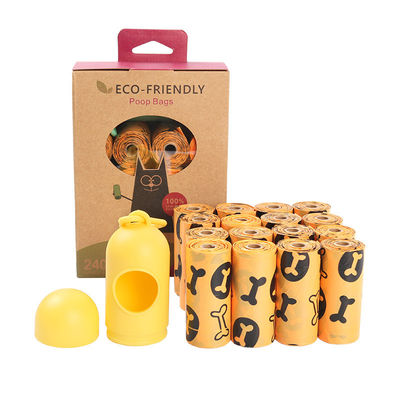 Échantillon offert Sac à ordures biodégradable écologique jetable pour animaux de compagnie pour chiens