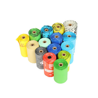 Étiquette privée Taille personnalisée Acceptée Protection de l'environnement Ldpe Hdpe Sac à ordures pour chiens