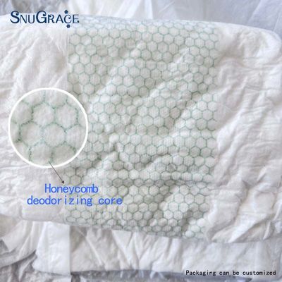 XL Pulpe de Fluff Déodorant Tissu non tissé Poupée pour adultes imprimée à absorbance de 6000 ml