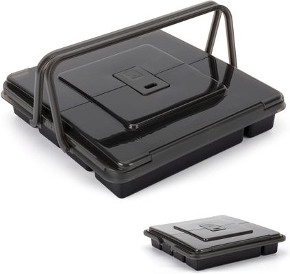 Optimisez votre tiroir de cuisine avec un plateau de vaisselle et un porte-disque portable