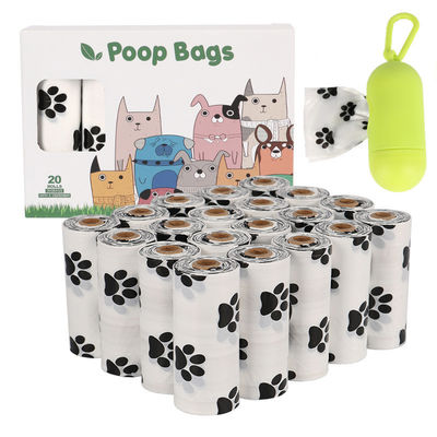 Sacs à excréments pour chiens compostables à base de fécule de maïs respectueuse de l'environnement