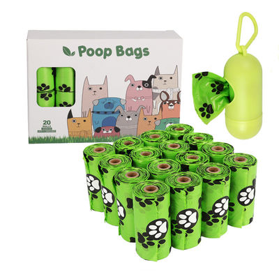Sacs à excréments pour chiens compostables à base de fécule de maïs respectueuse de l'environnement