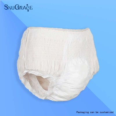 80g-190g SnuGrace couche à usage unique pour adultes avec écran d' urine et pantalon anti-odeur
