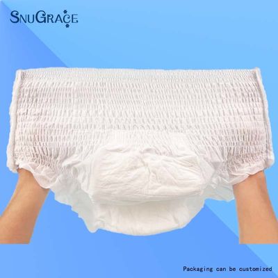 80g-190g SnuGrace couche à usage unique pour adultes avec écran d' urine et pantalon anti-odeur