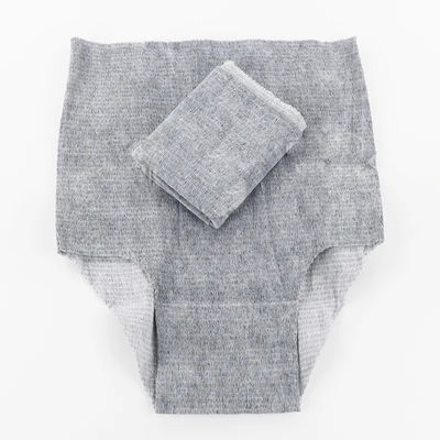 Des sous-vêtements jetables post-partum à taille haute pour la maternité, des pantalons étirés et une incontinence