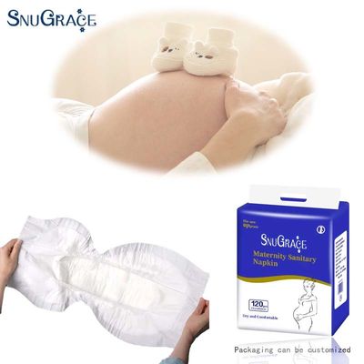 SnuGrace Maternité serviette sanitaire médicale épaissie coussinets respirants post-partum 290MM