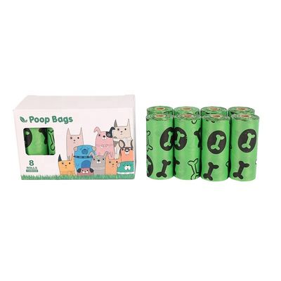 Sac de caca pour chiens biodégradable Taille personnalisée acceptée pour les sacs de déchets pour chiens