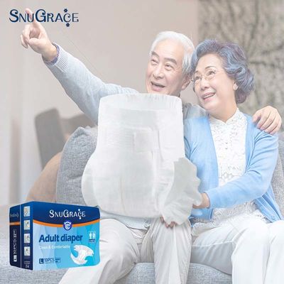 SnuGrace OEM ODM couche pour adultes haute absorption imprimée ultra épaisse jetable respirant