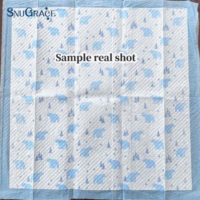 Disposable sous coussinet SAP absorption de surface sèche pour les coussinets d'incontinence pour adultes SnuGrace