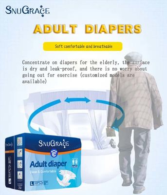 Dites bonjour au confort et à l' économie avec les couches jetables pour incontinence pour adultes SnuGrace