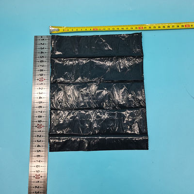 Sac de caca de chien biodégradable en couleur personnalisée en matériau pour éliminer les déchets d'animaux domestiques