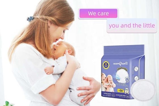 Modèle jetable Maternité Femmes Seins Coussin d'allaitement avec matériau doux et absorbant