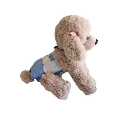 Pour animaux de compagnie, couches pour chiens à usage unique, absorbant et étanche