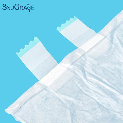 SNUGRACE Diaper adulte offre des échantillons gratuits pour une absorption rapide et 75g-150g de pulpe de fluff