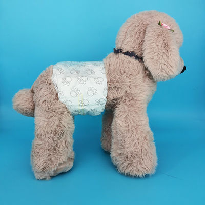 Couche bleue pour chiens pour animaux de compagnie 3D