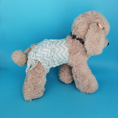 Couche bleue pour chiens pour animaux de compagnie 3D