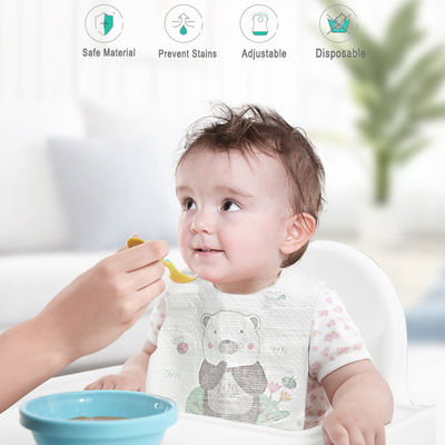 Tissus non tissés imprimés, jetables, étanches à l'eau pour enfants et bébés