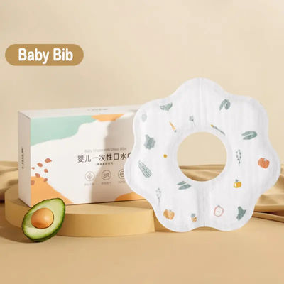 Bébés imprimés sur mesure non tissés avec conception imperméable et bande élastique BB-01