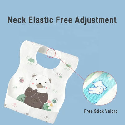 Bébés imprimés sur mesure non tissés avec conception imperméable et bande élastique BB-01