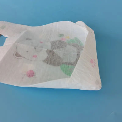Bébés imprimés sur mesure non tissés avec conception imperméable et bande élastique BB-01