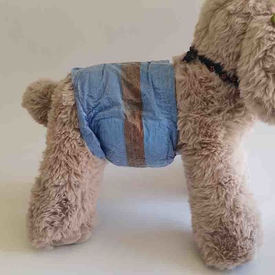 Couches pour animaux de compagnie personnalisées taille complète pour animaux de compagnie mâles couleur personnalisée couches pour chiens mâles