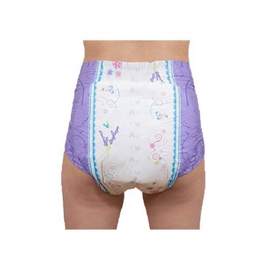 Saine couche jetable pour adultes ABDL Pâte de peluche et dessin animé mignon inclus