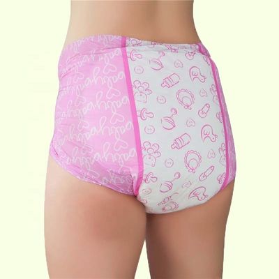 Couche pour adultes jetable sur mesure avec pulpe de fluff et 800ml-1500ml d'absorption