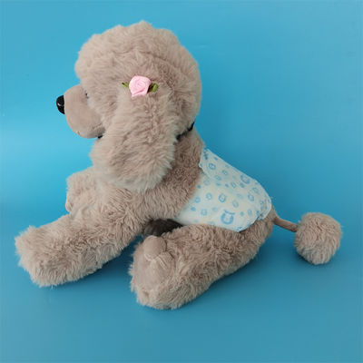 Couleur personnalisée couches jetables pour chiens rubans magiques et absorbance