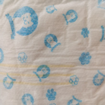 Couleur personnalisée couches jetables pour chiens rubans magiques et absorbance