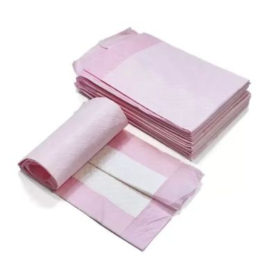 Bleu 5 couches Tissue Paper Core Hygiène Sous le coussin pour le lit à la maison Tapis de lit papier SAP Sous le coussin