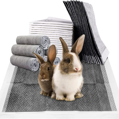 Polyester SAP Tissu non tissé Bambou Charbon de bois Entraînement de chiot Couche absorbante Pet Wee Pad