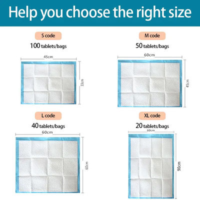 OEM/ODM Lit médical d'incontinence sous coussins pour adultes et bébés couche 6Ply jetable