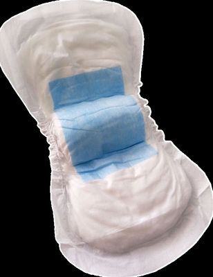 Des serviettes de maternité jetables de style ultra épais sans ailes pour les périodes d'écoulement intense pendant la nuit