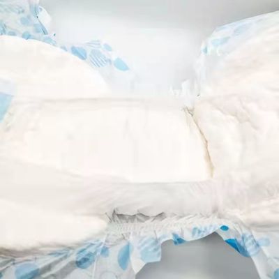 Couche imprimée pour adultes OEM/ODM avec pâte de poils et film en arrière non tissé