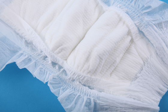 Couches pour bébé jetables écologiques avec absorption à la surface sèche et prévention des fuites