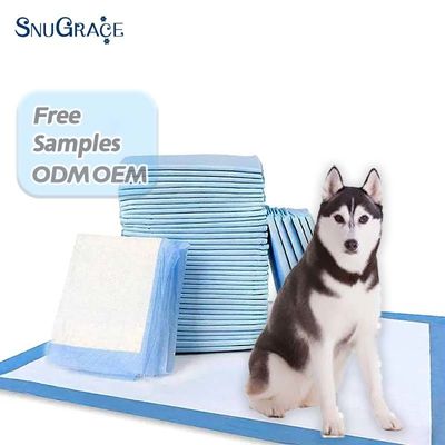 OEM/ODM Pads de pisse personnalisés pour animaux de compagnie pour l'entraînement des chiots 600X350mm 600X450mm 600X600mm 900X600mm