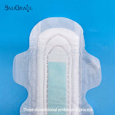 SNUGRACE Design ailé en coton ultra-mince serviettes hygiéniques pour femme acceptable OEM ODM