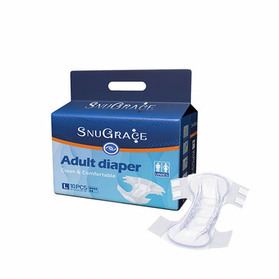 Des couches pour adultes de taille moyenne et douce, respirantes, 70 à 250 g pour les besoins hospitaliers.