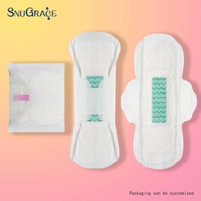 SnuGrace coton doux désodorisant ions négatifs bambou charbon de bois serviette hygiénique pour femmes