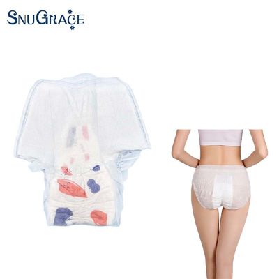 SnuGrace Lady Salopette Sanitaire Pantalon de menstruation pour femme Pantalon sur mesure pour femme échantillons jetables