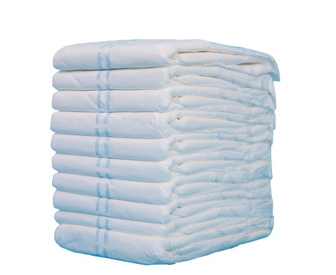 Soins doux couches d'incontinence pour personnes âgées en coton biologique et conception de surface sèche